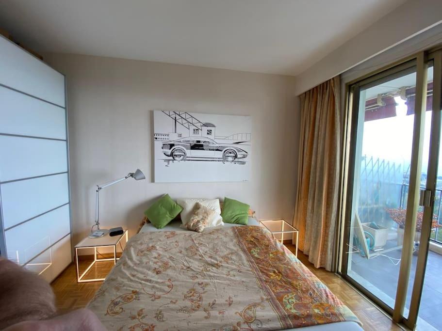 2-Room 60 M², Panoramic View, 2 Balconies, 50M Pool Cagnes-sur-Mer Exterior photo