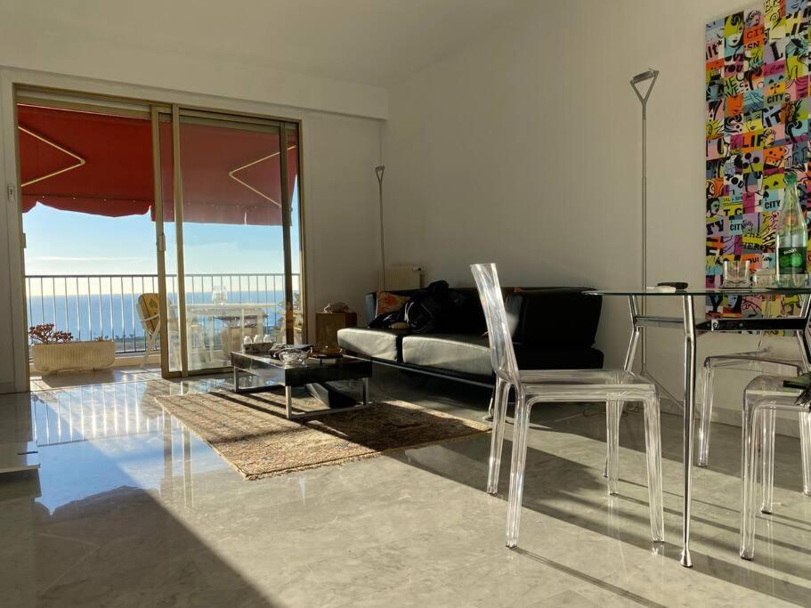 2-Room 60 M², Panoramic View, 2 Balconies, 50M Pool Cagnes-sur-Mer Exterior photo